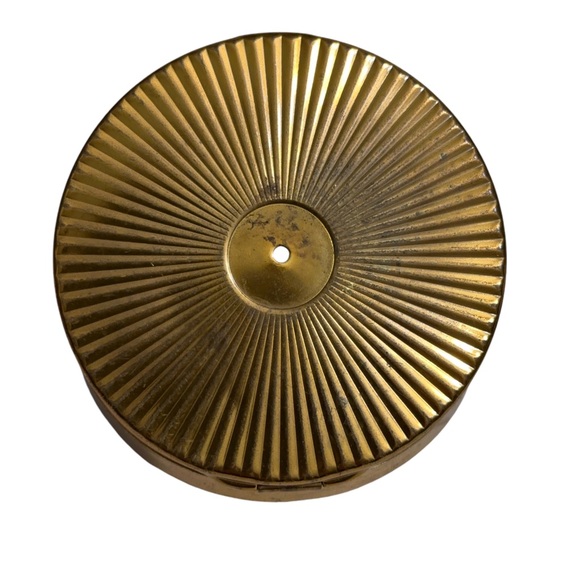 Willitts Imports Vintage Floral Compact Cream Powder Refillable 60s Collectible - Picture 5 of 6